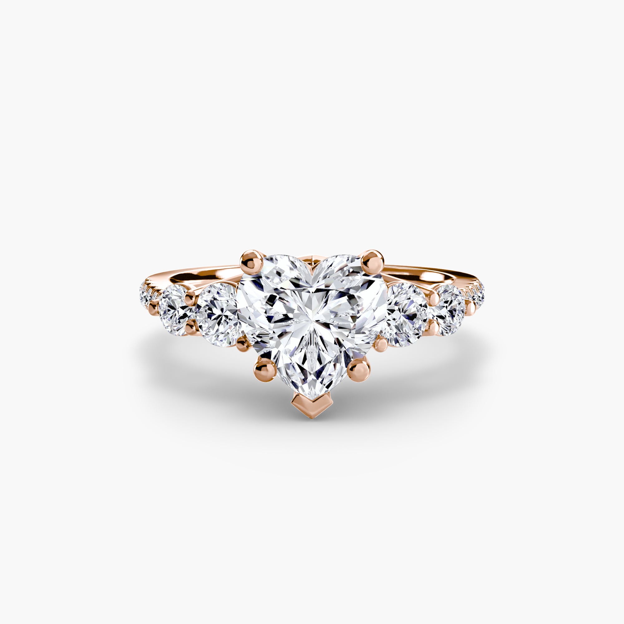 Five Stone Pavé Band