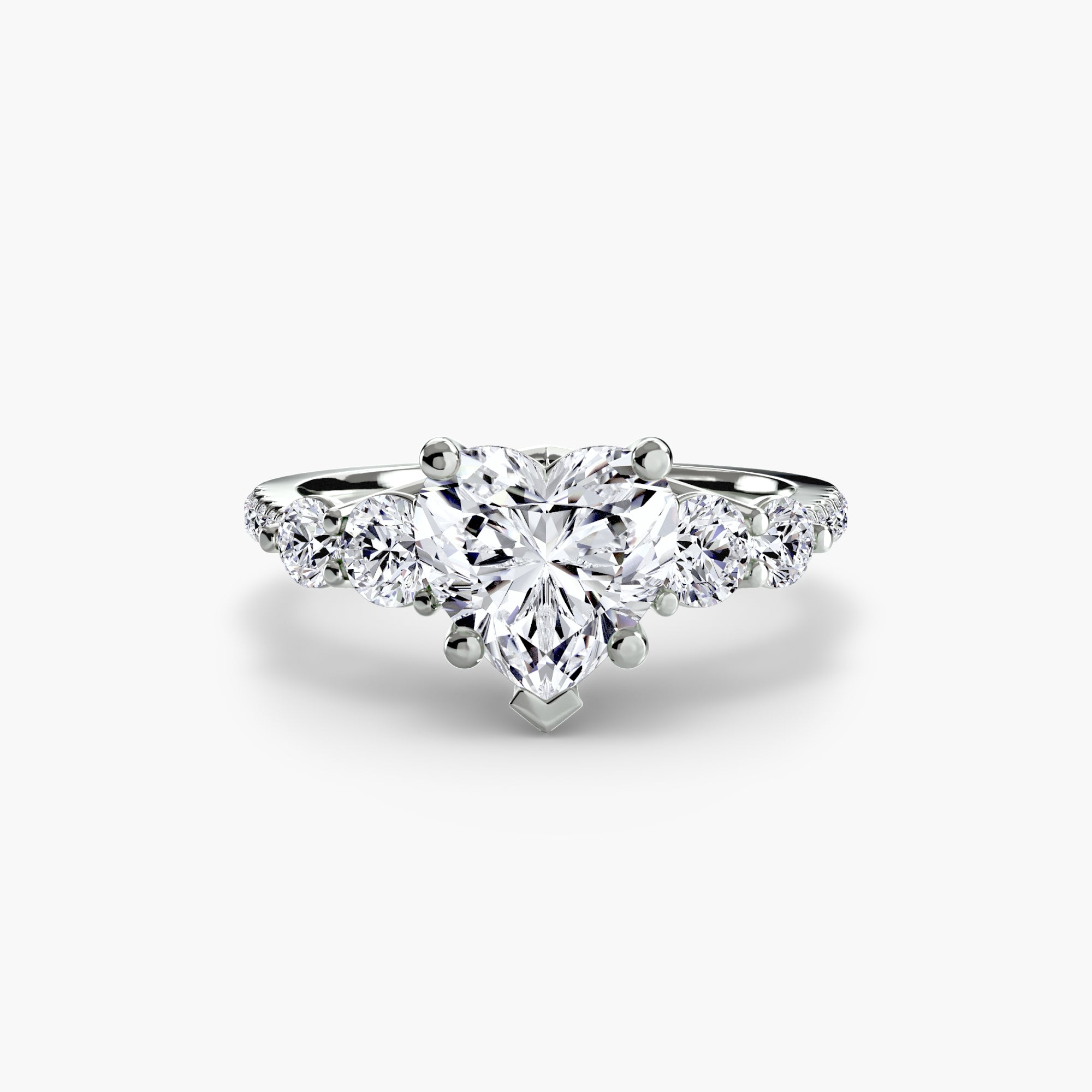 Five Stone Pavé Band