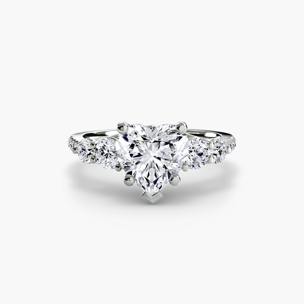 Five Stone Pavé Band