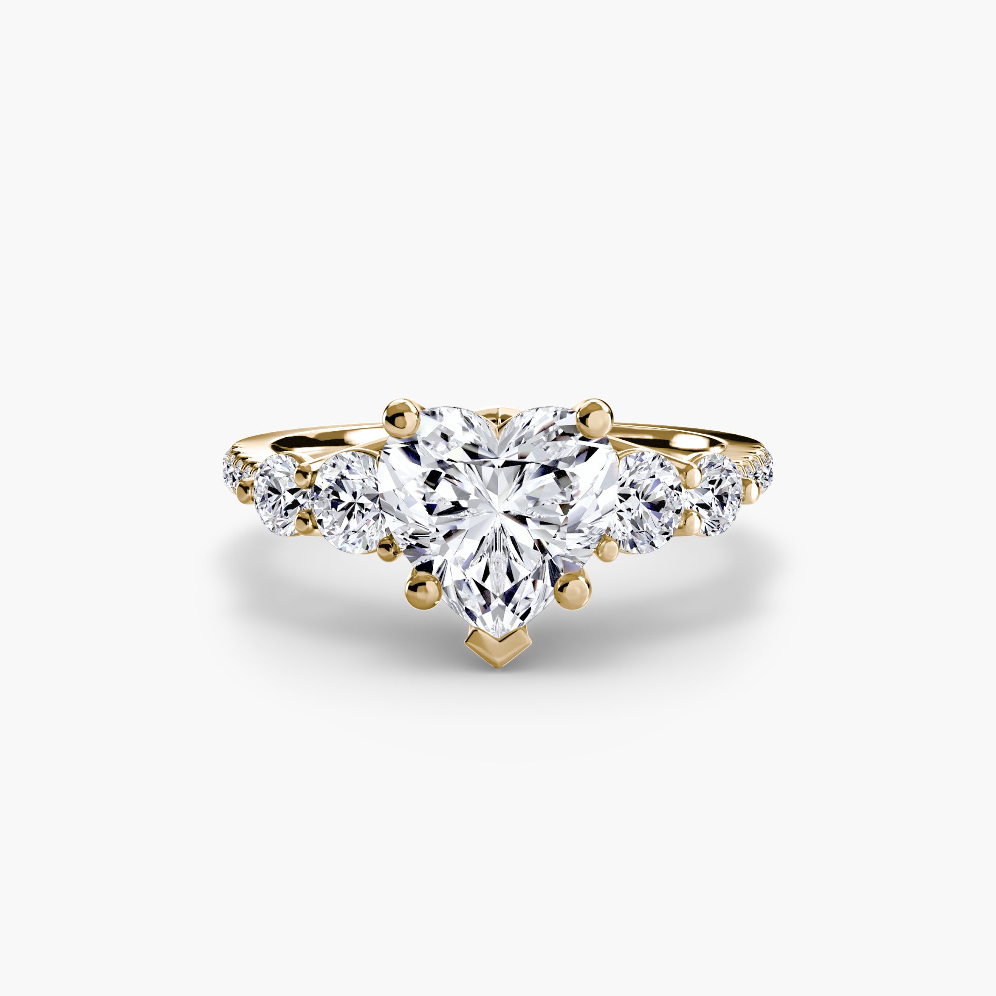 Five Stone Pavé Band