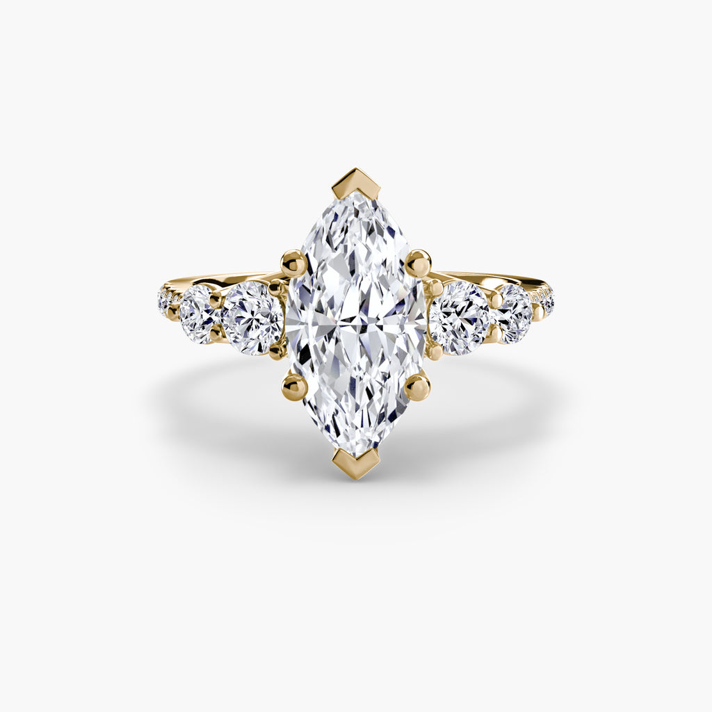 Five Stone Pavé Band