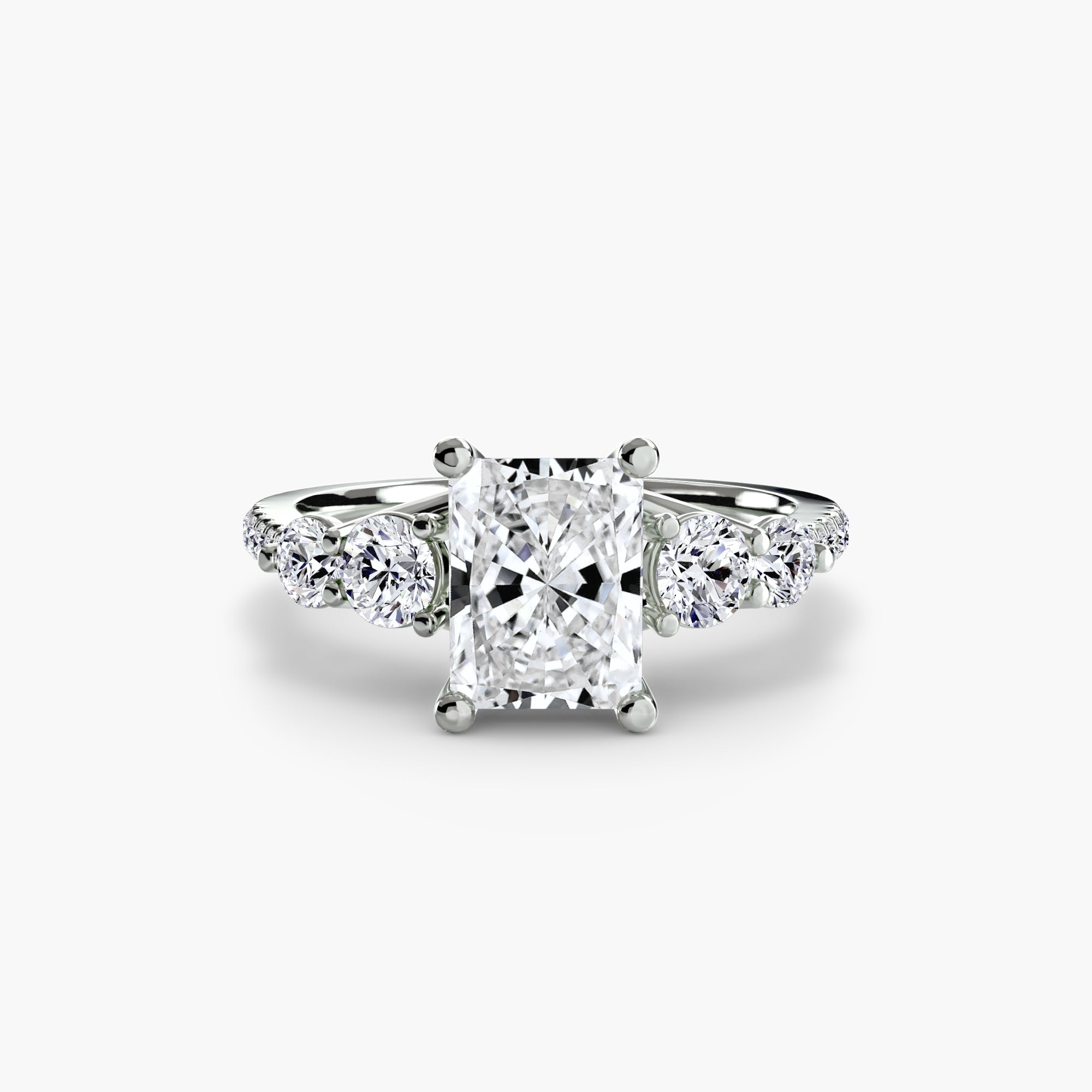 Five Stone Pavé Band
