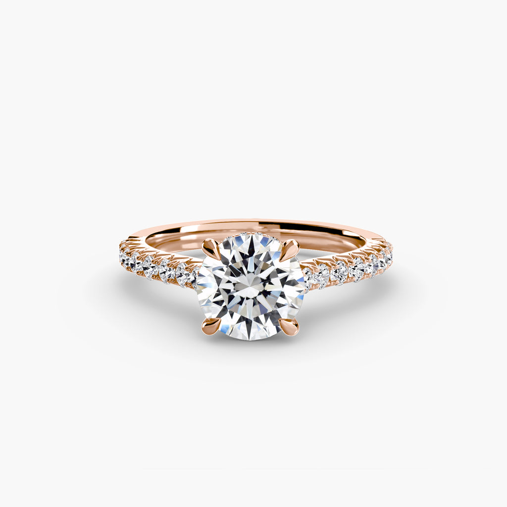 Pavé Solitaire