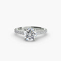 Pavé Solitaire