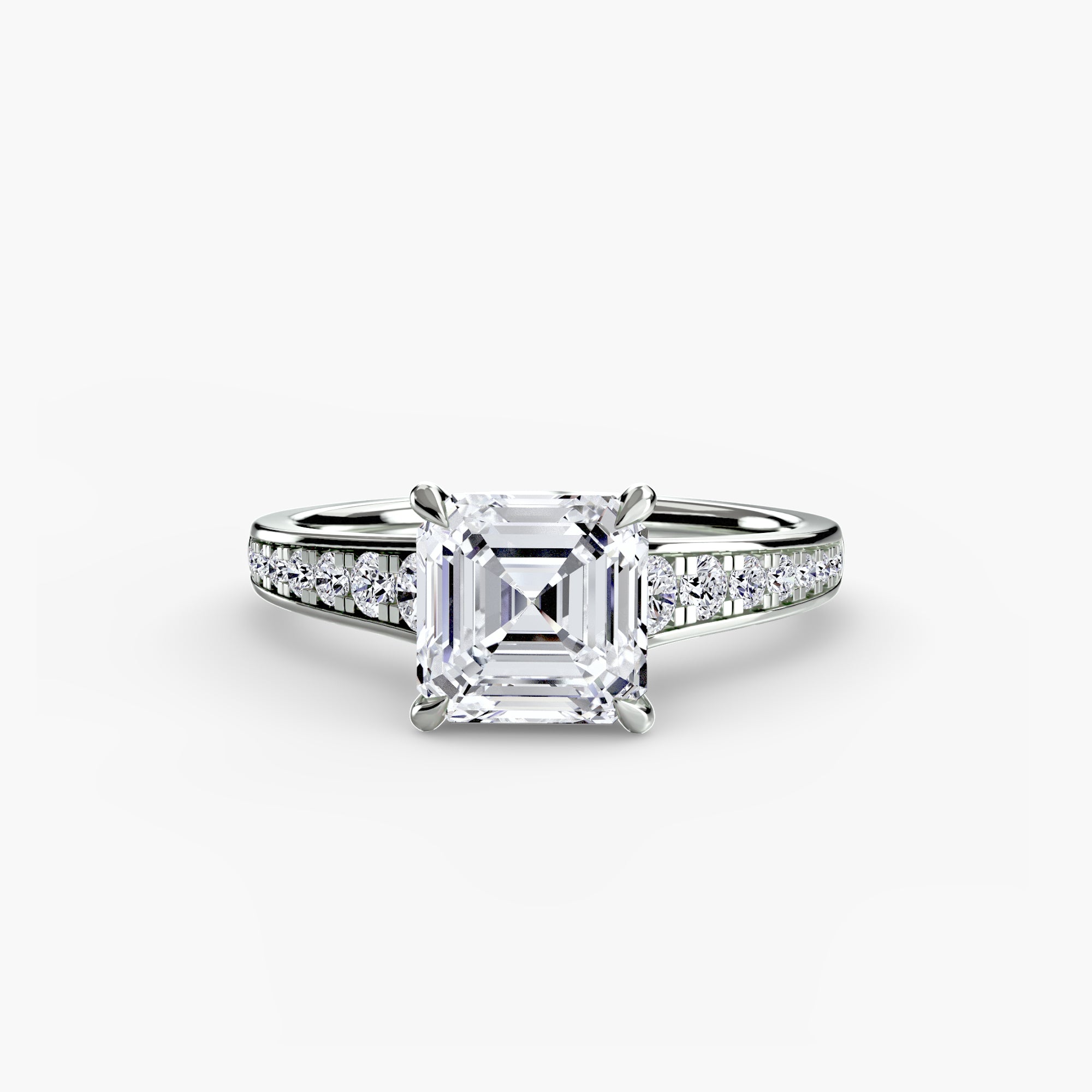 Pavé Solitaire