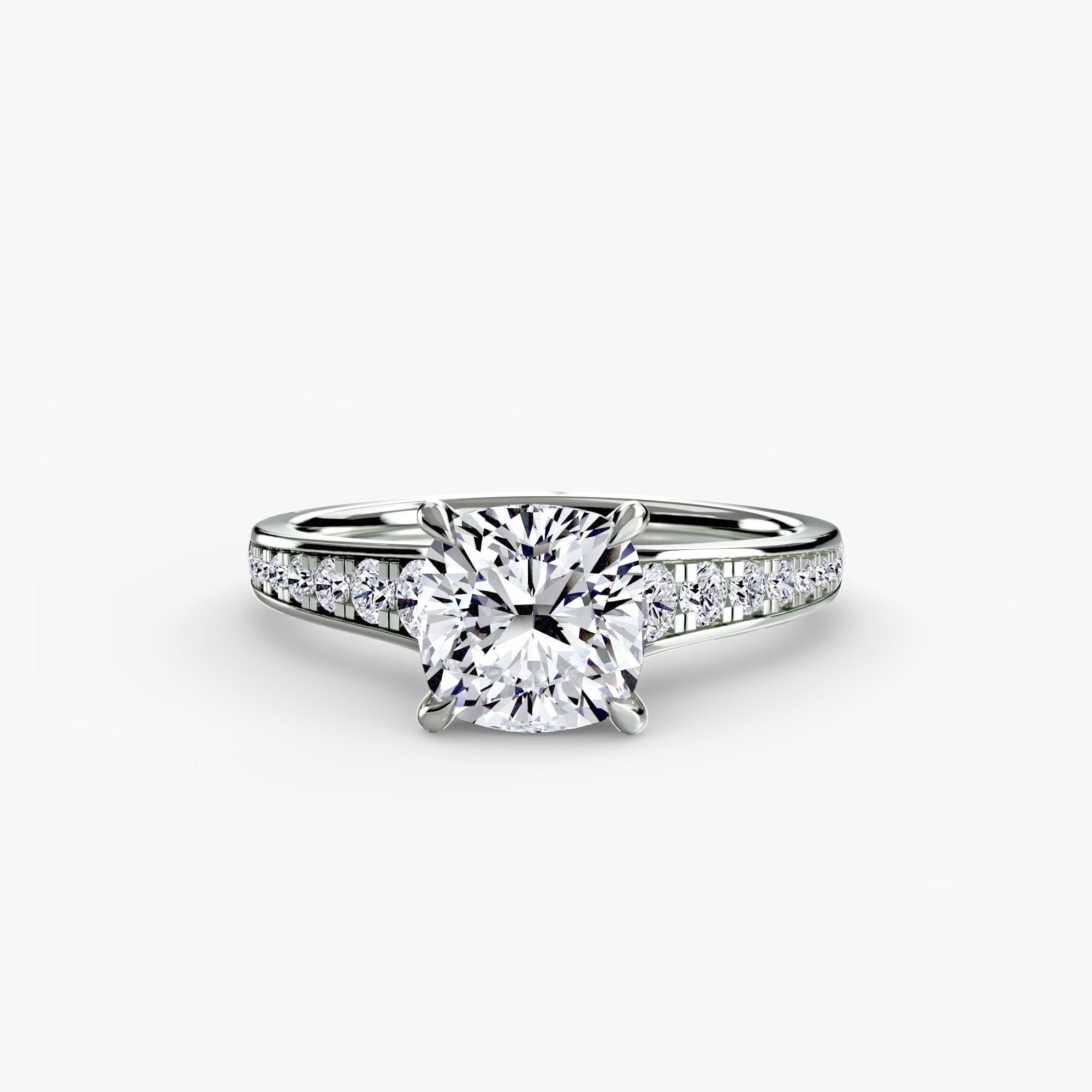 Pavé Solitaire