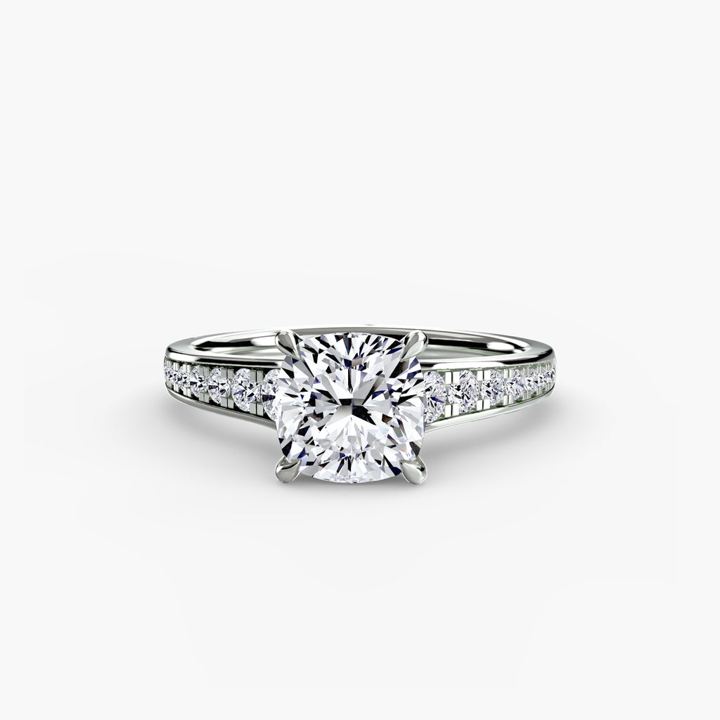 Pavé Solitaire