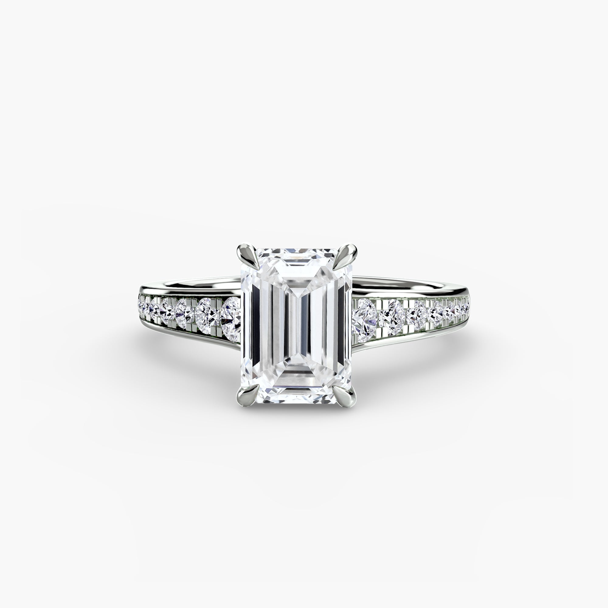 Pavé Solitaire