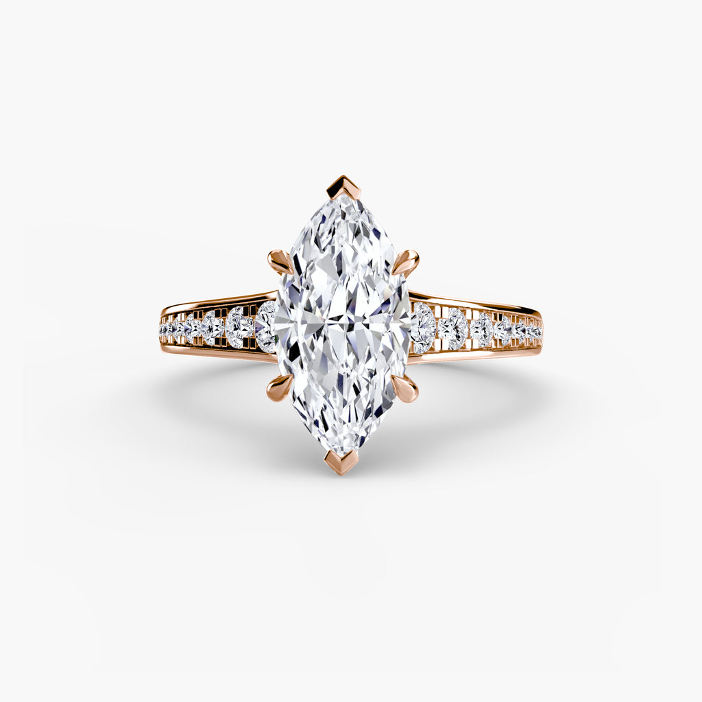 Pavé Solitaire