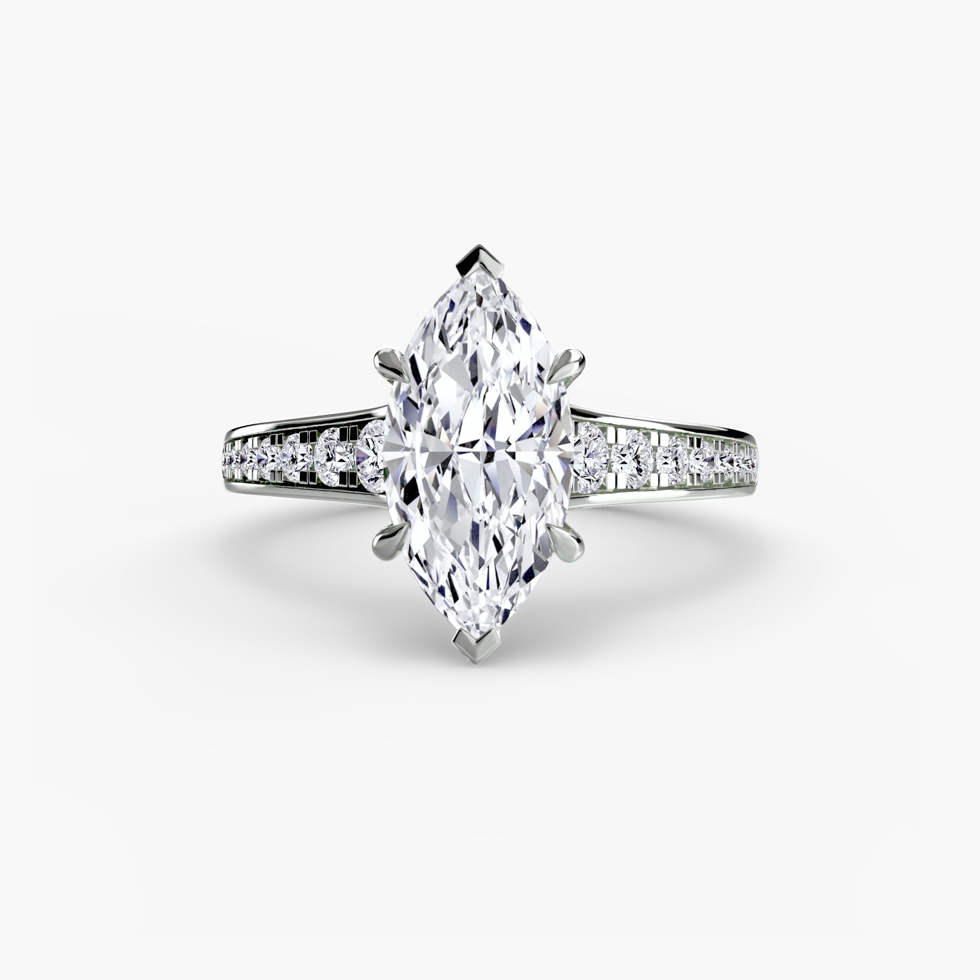 Pavé Solitaire