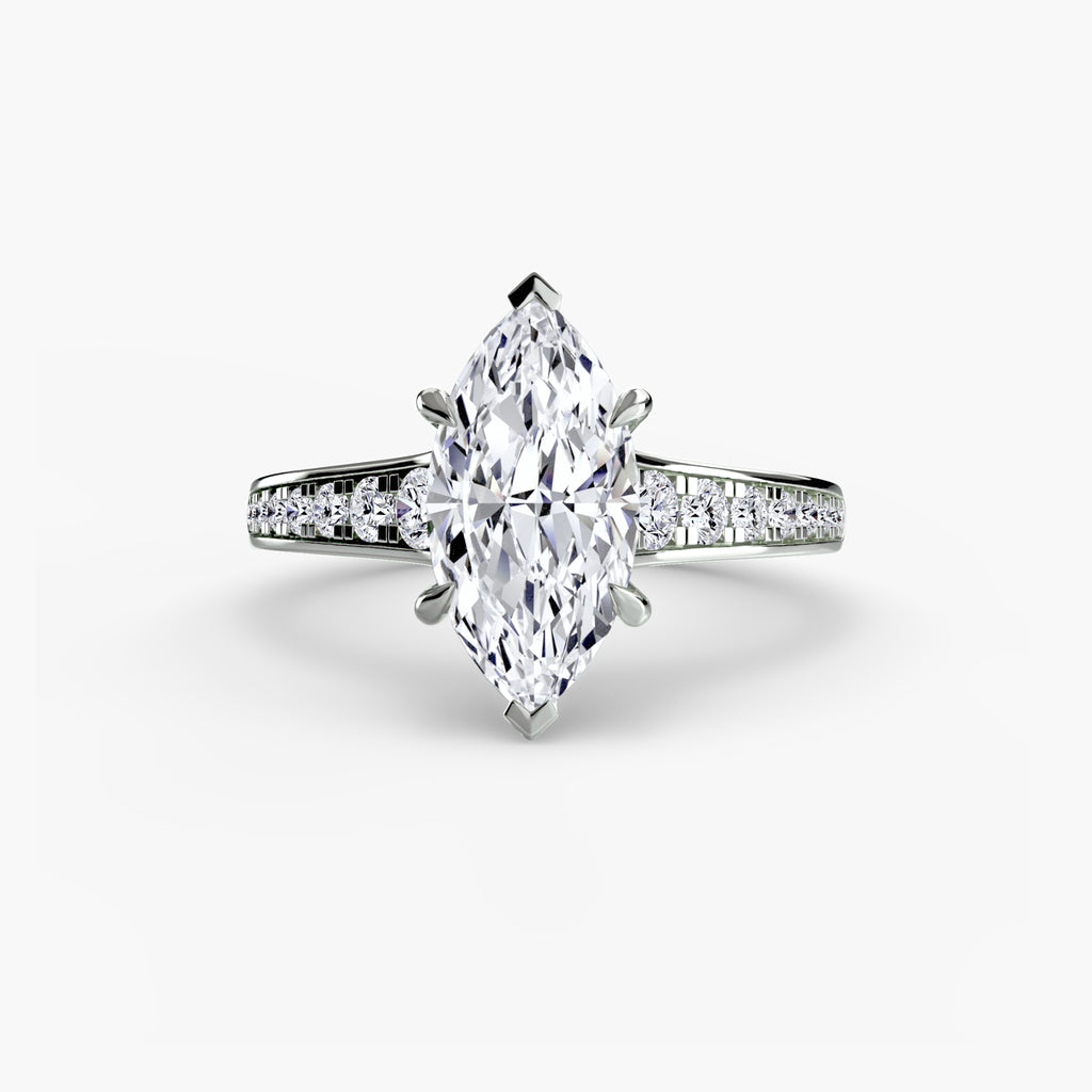Pavé Solitaire