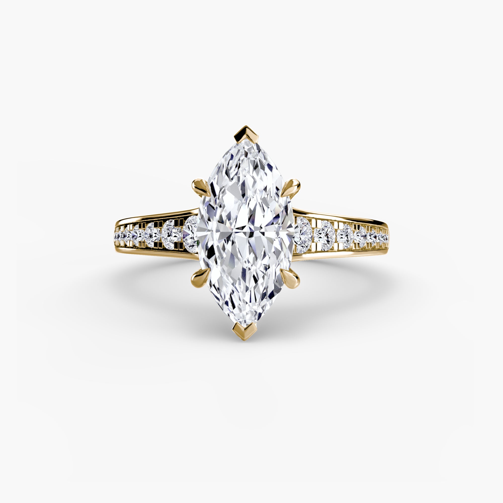 Pavé Solitaire