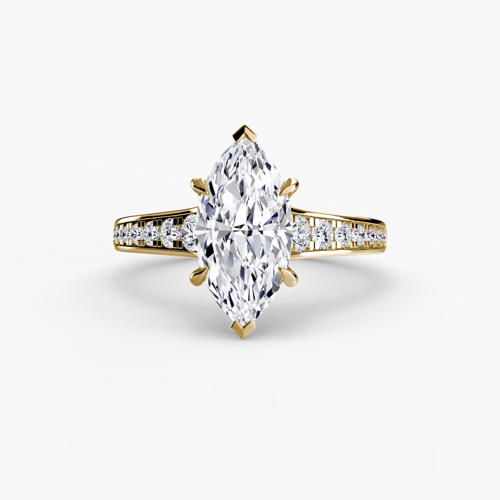 Pavé Solitaire