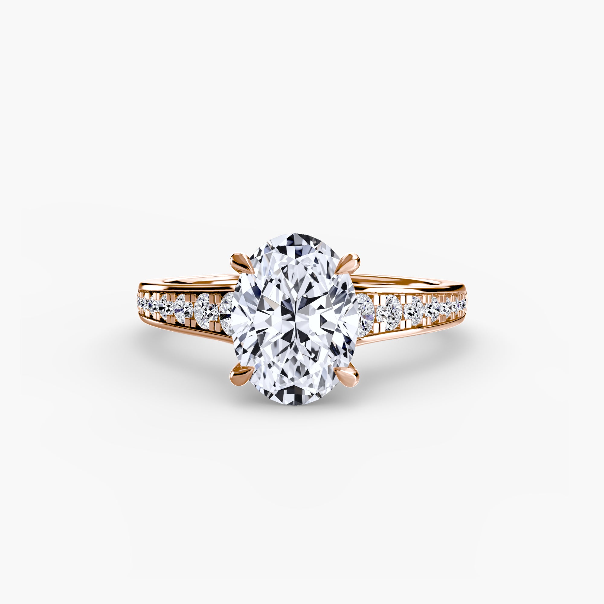 Pavé Solitaire