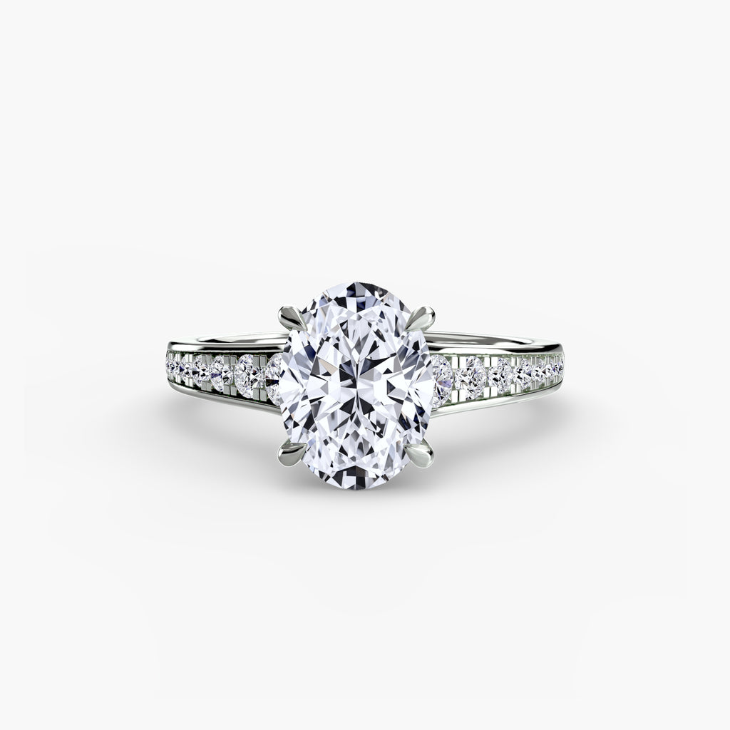 Pavé Solitaire