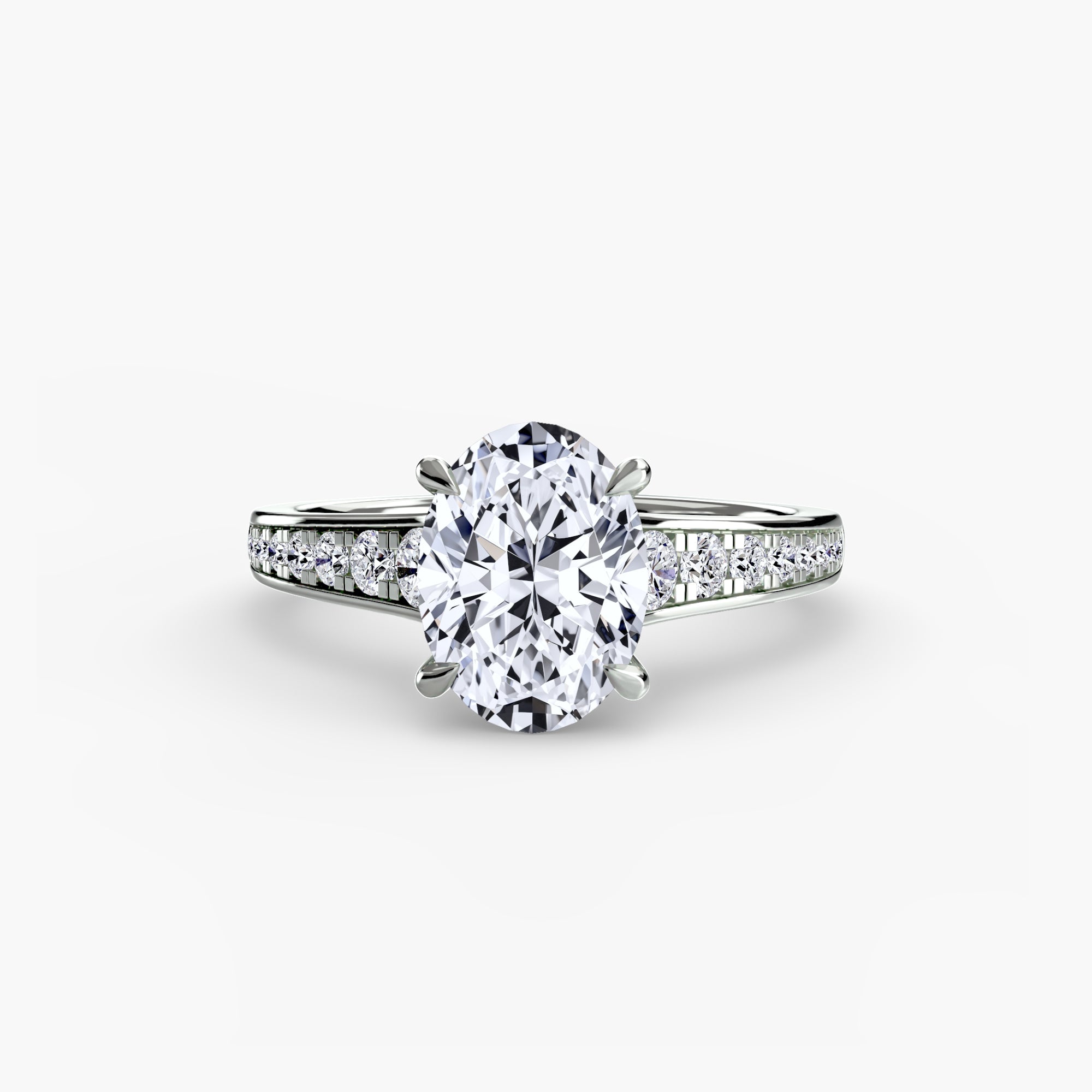 Pavé Solitaire
