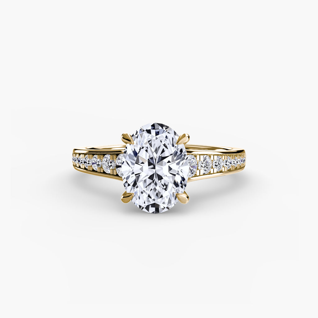 Pavé Solitaire