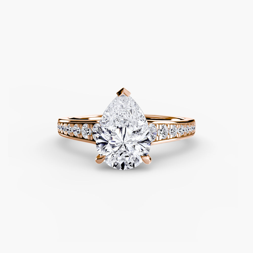 Pavé Solitaire