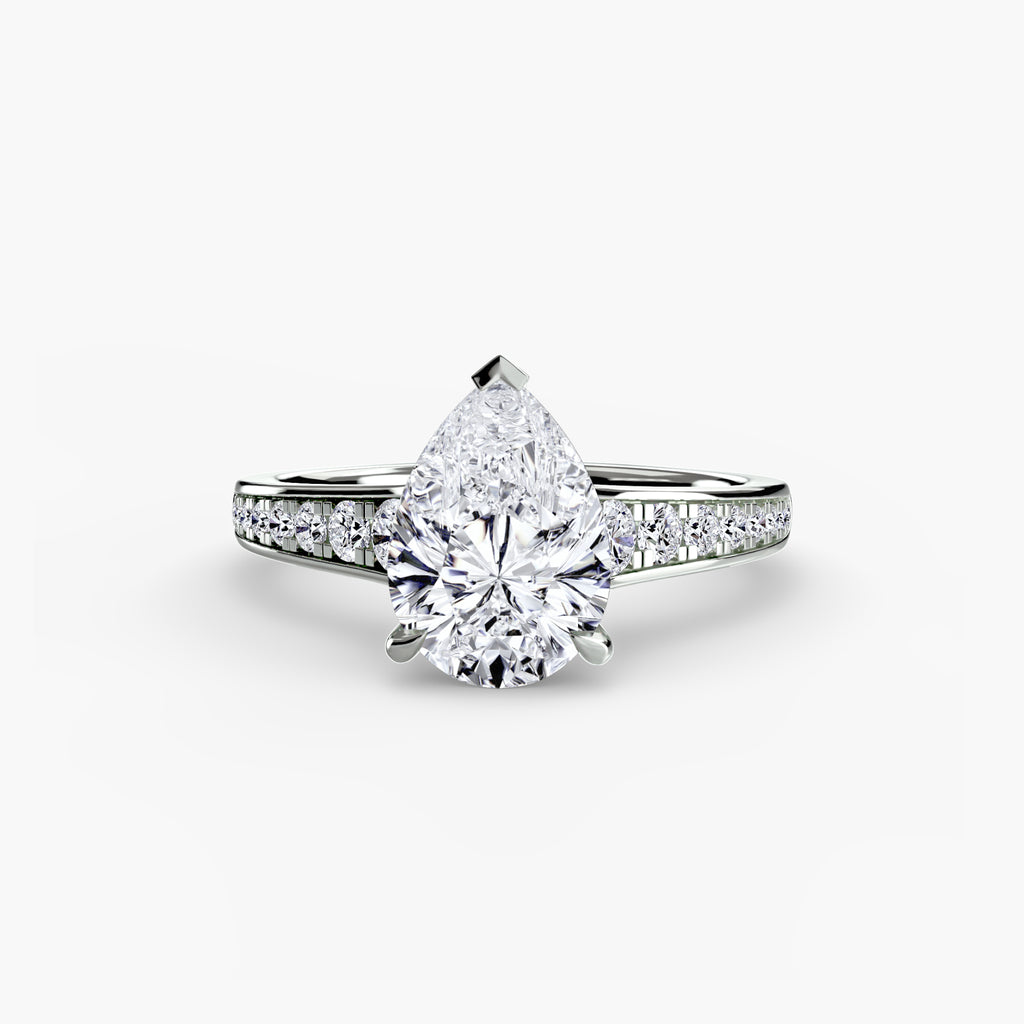 Pavé Solitaire