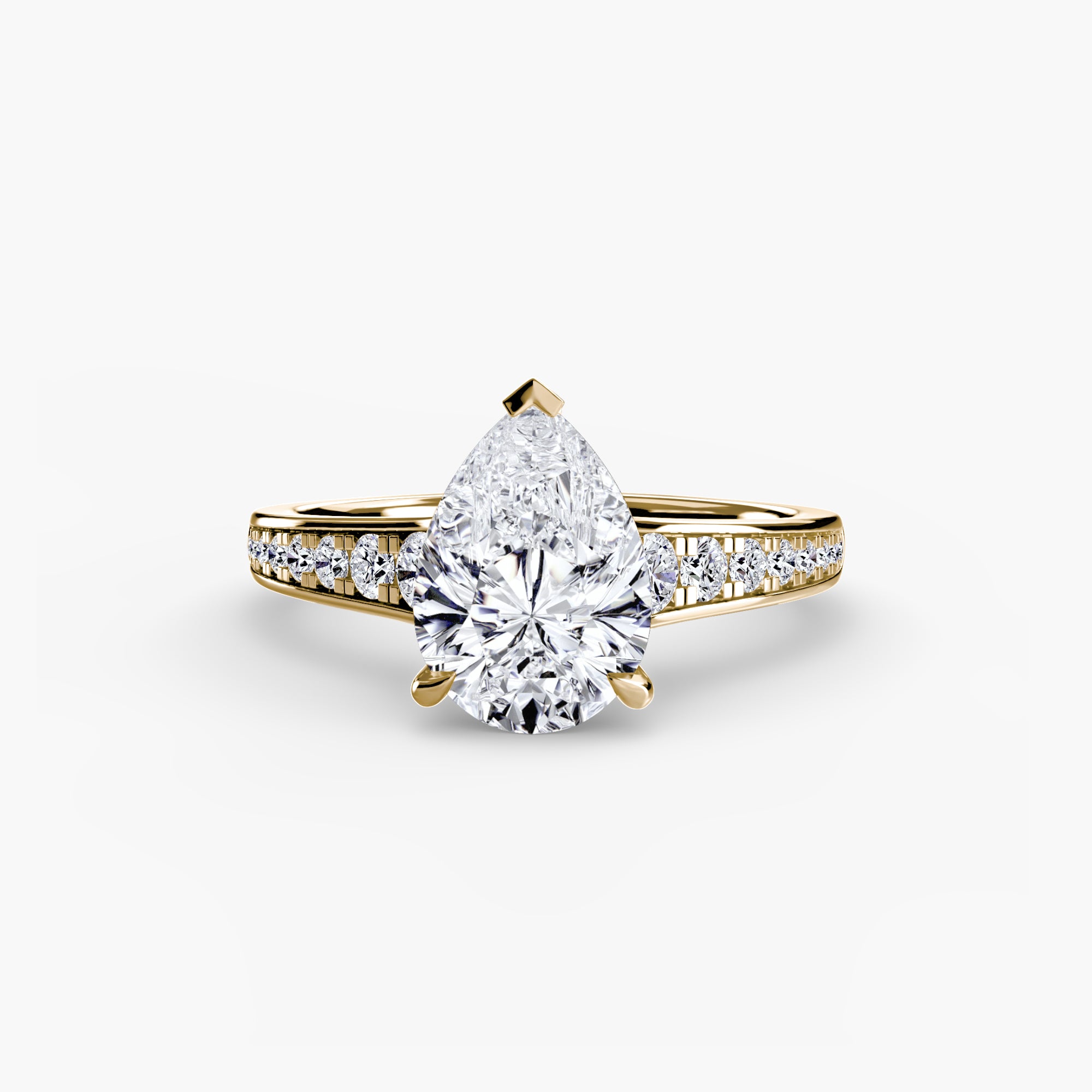 Pavé Solitaire