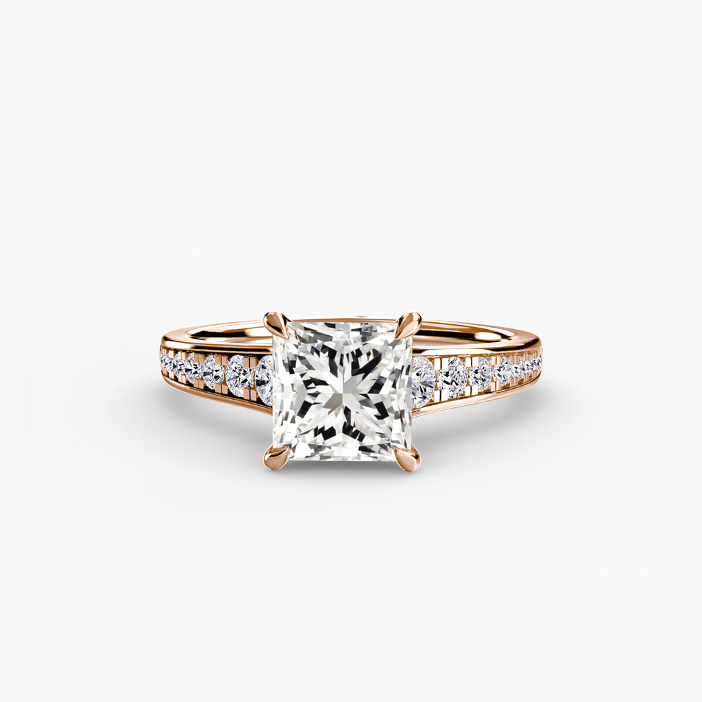 Pavé Solitaire