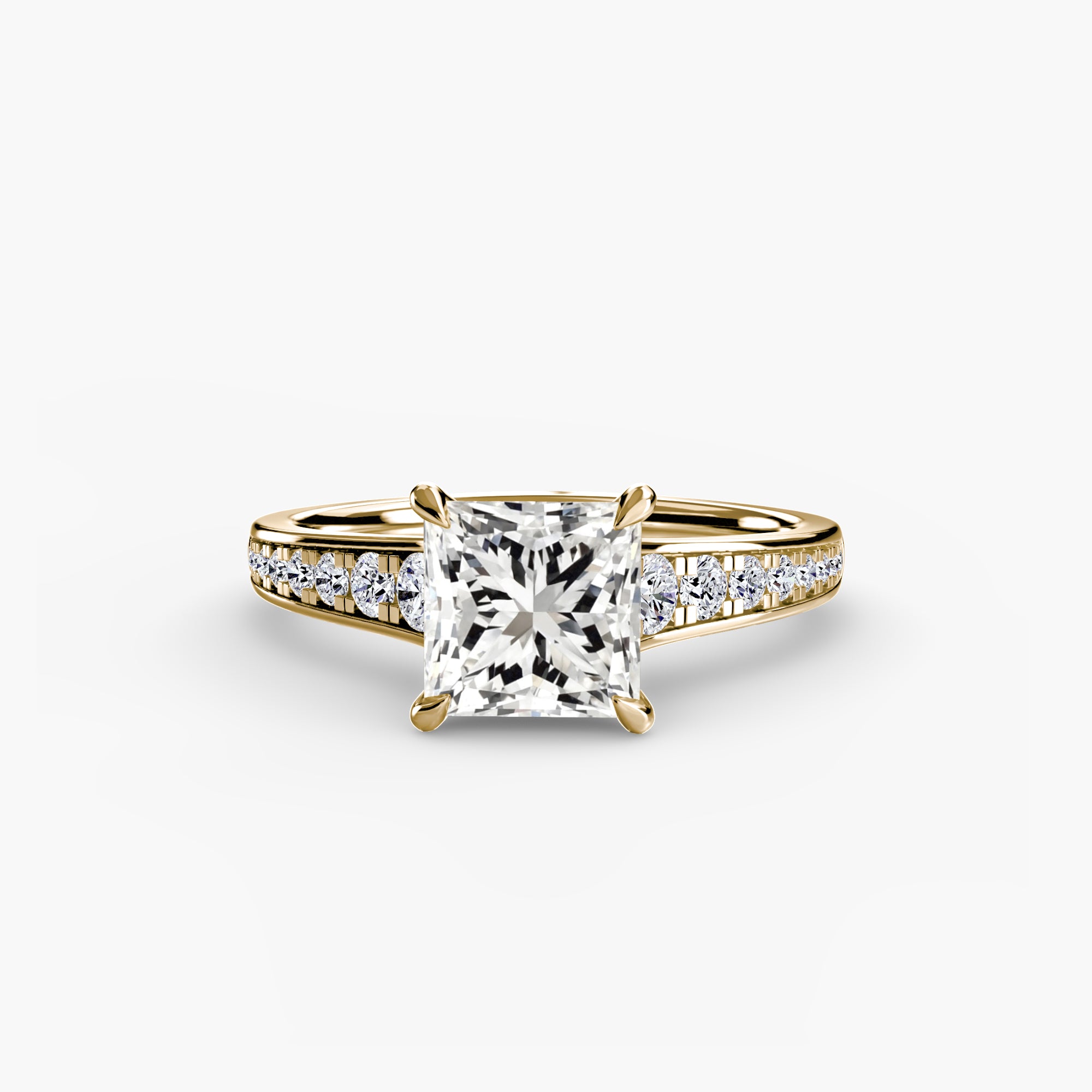 Pavé Solitaire