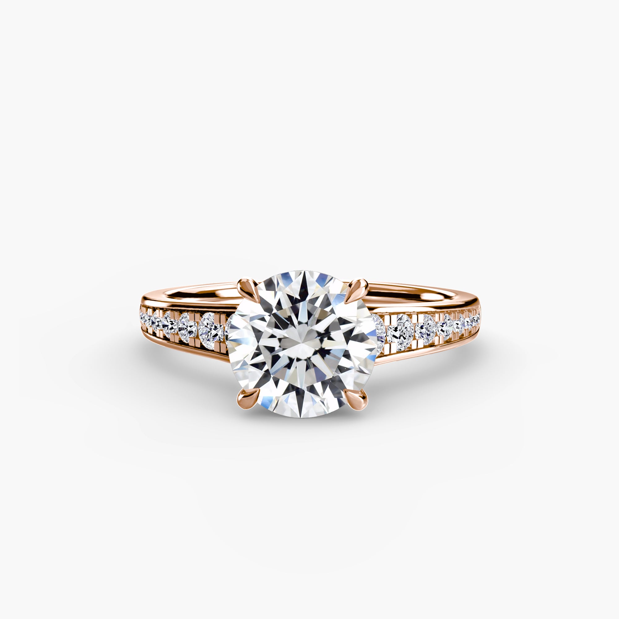 Pavé Solitaire