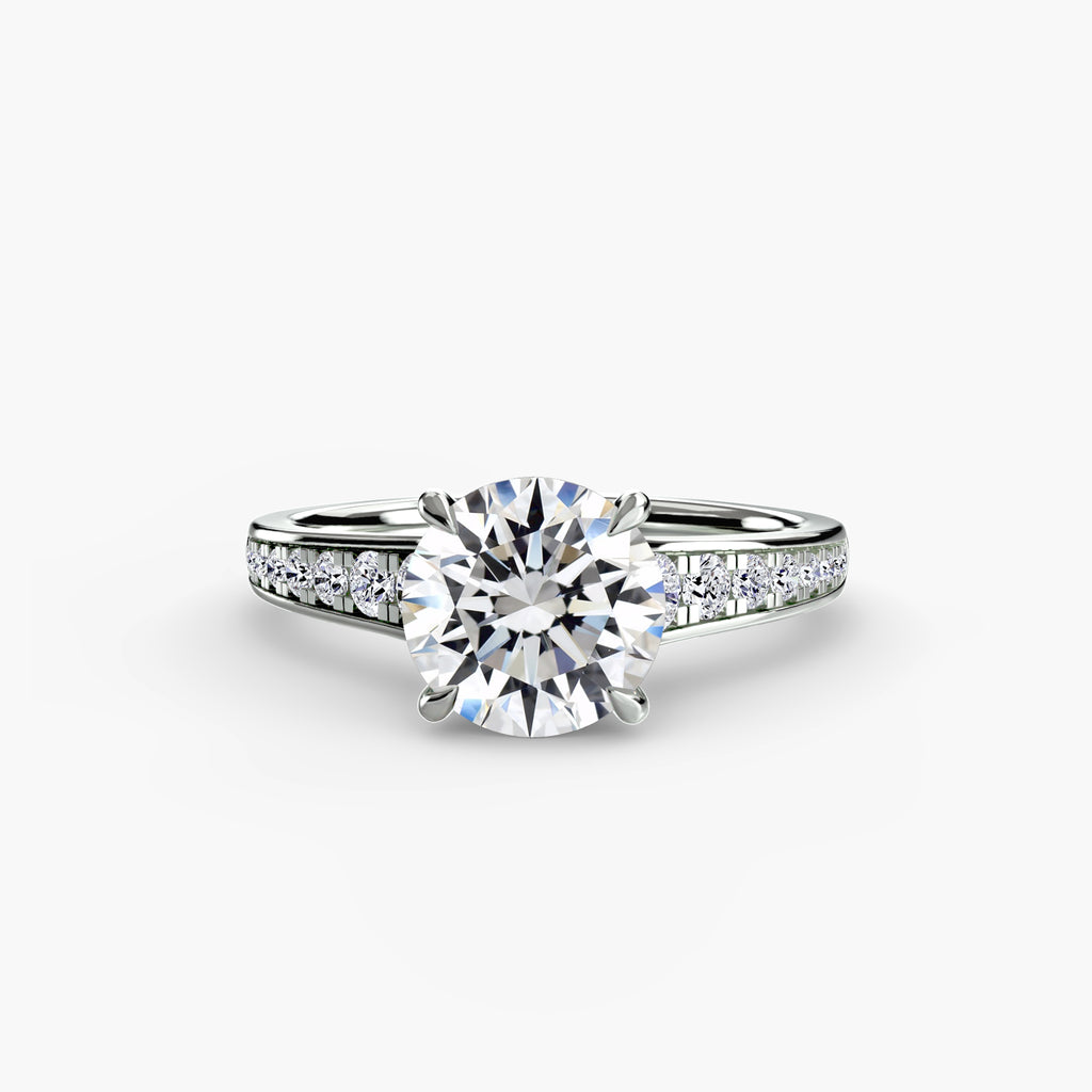 Pavé Solitaire