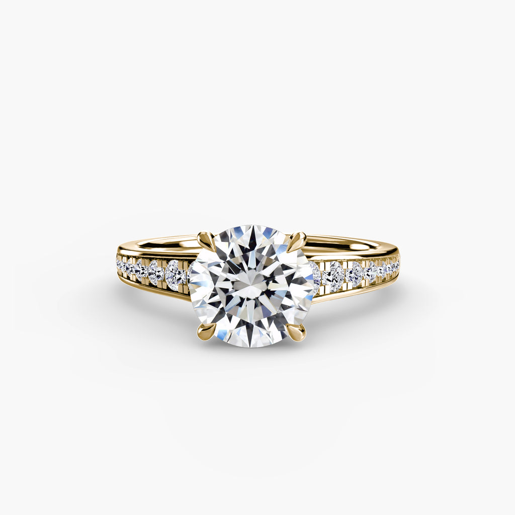 Pavé Solitaire