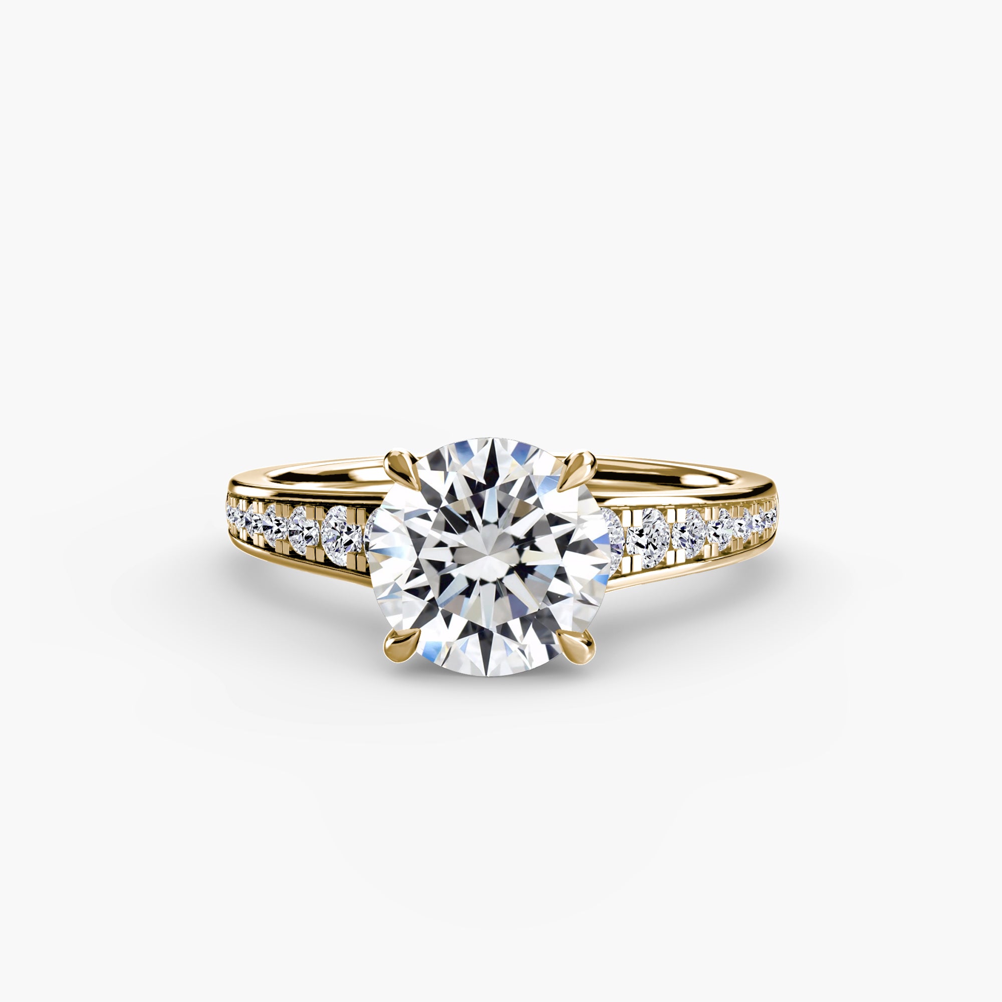 Pavé Solitaire