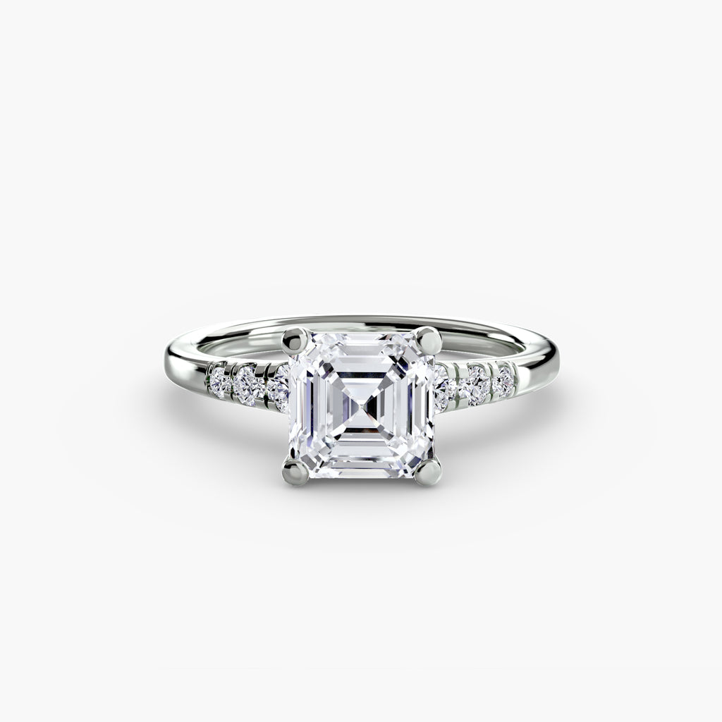 Shoulder Accent Solitaire