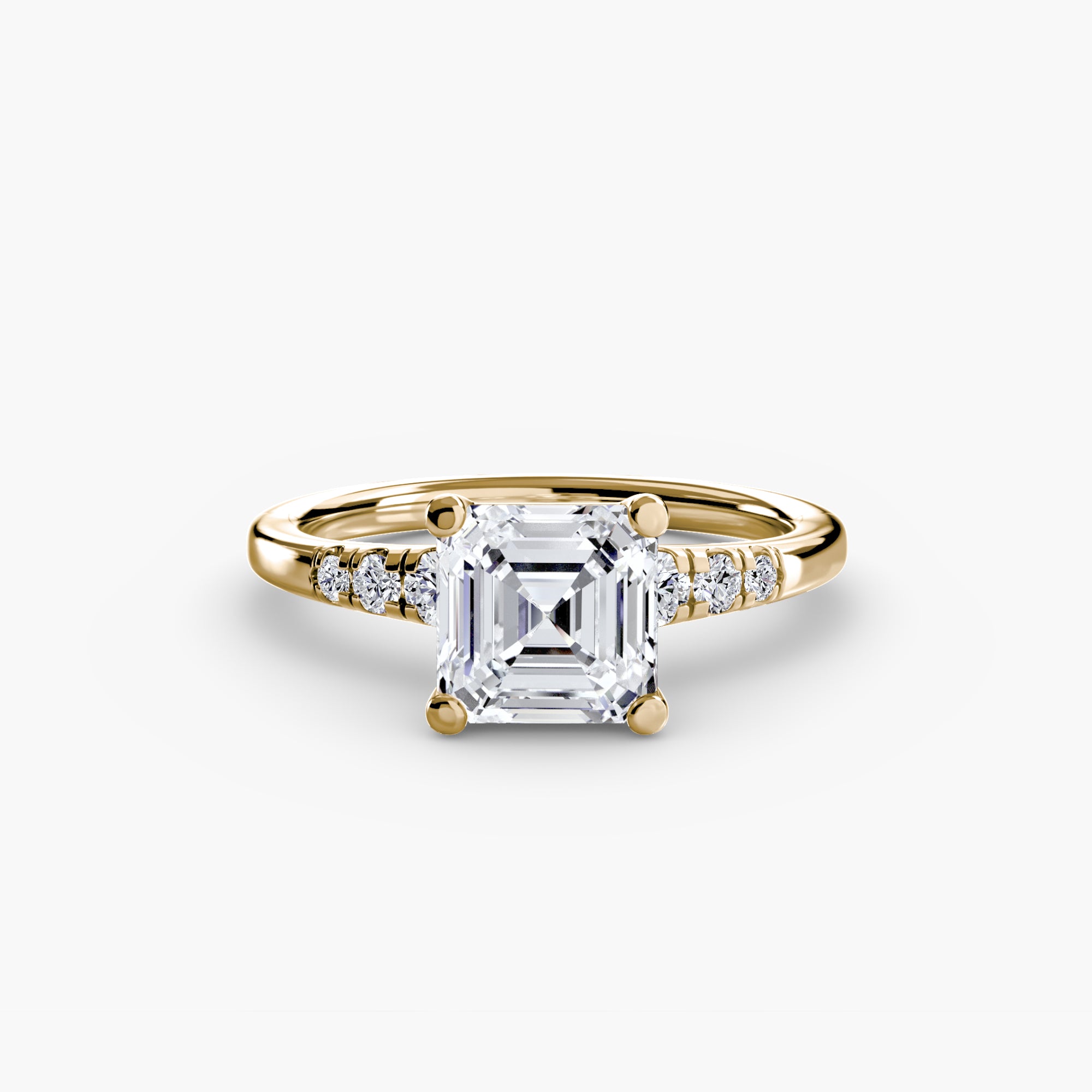 Shoulder Accent Solitaire