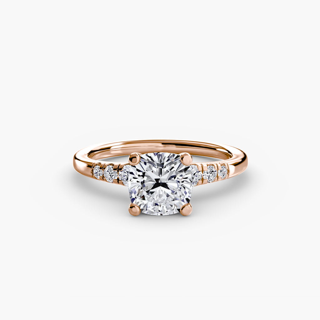 Shoulder Accent Solitaire