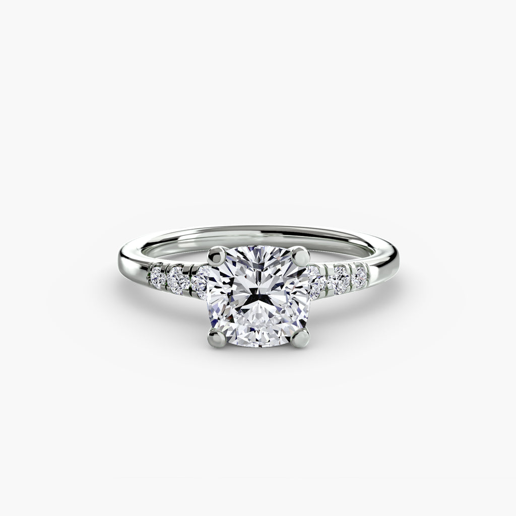 Shoulder Accent Solitaire