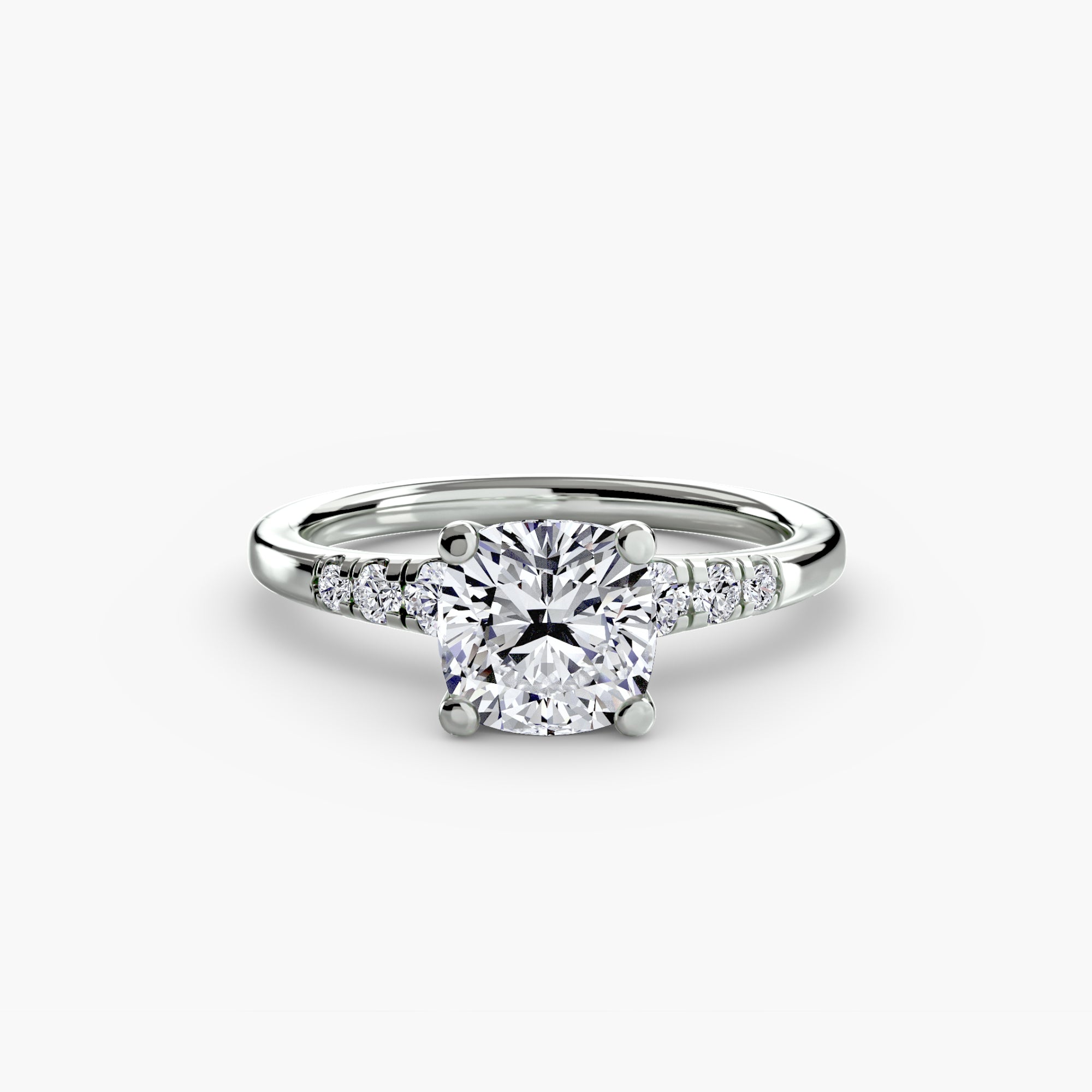 Shoulder Accent Solitaire