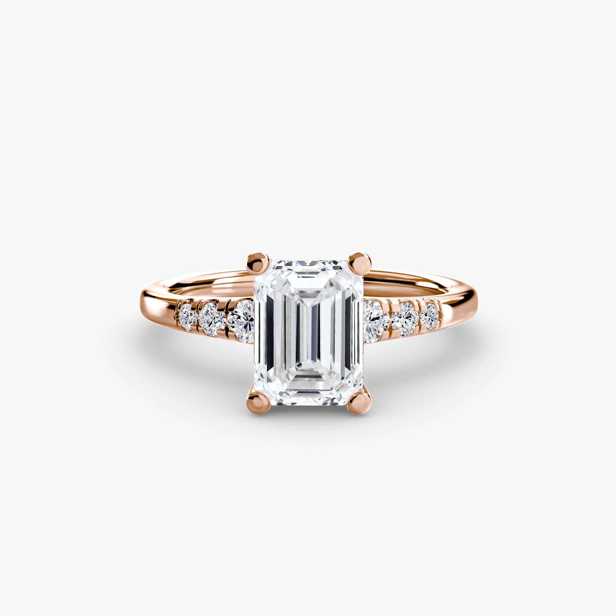 Shoulder Accent Solitaire