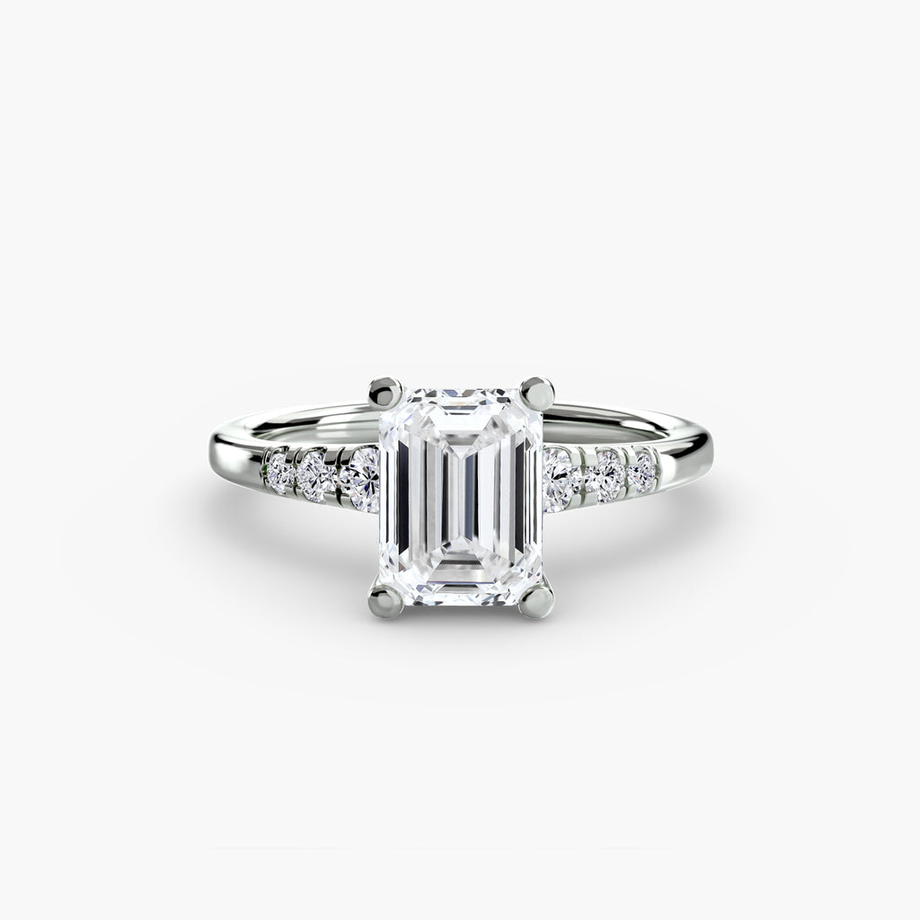Shoulder Accent Solitaire