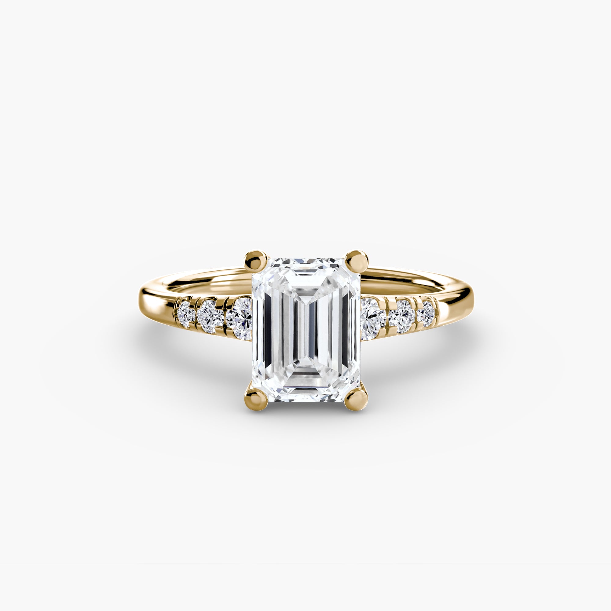 Shoulder Accent Solitaire