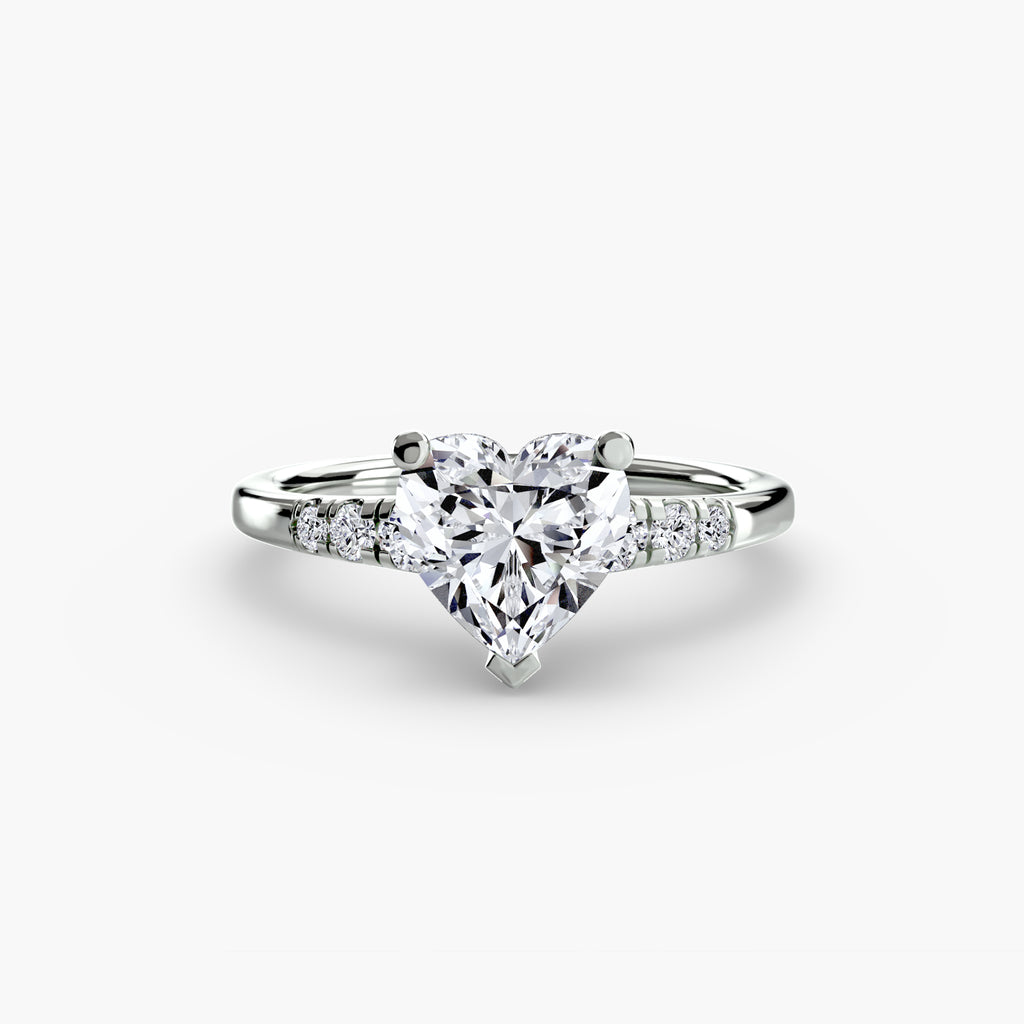 Shoulder Accent Solitaire