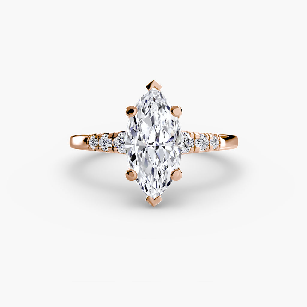 Shoulder Accent Solitaire
