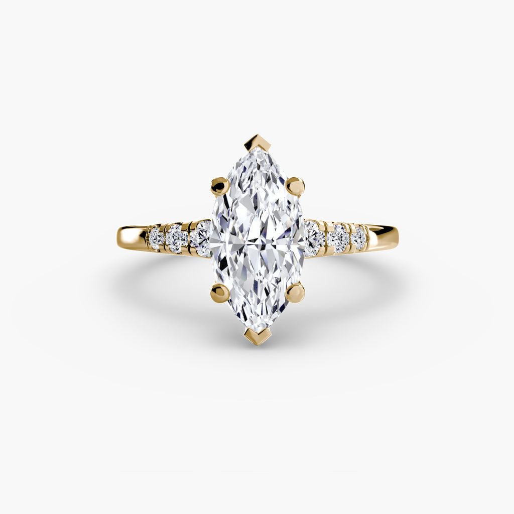 Shoulder Accent Solitaire