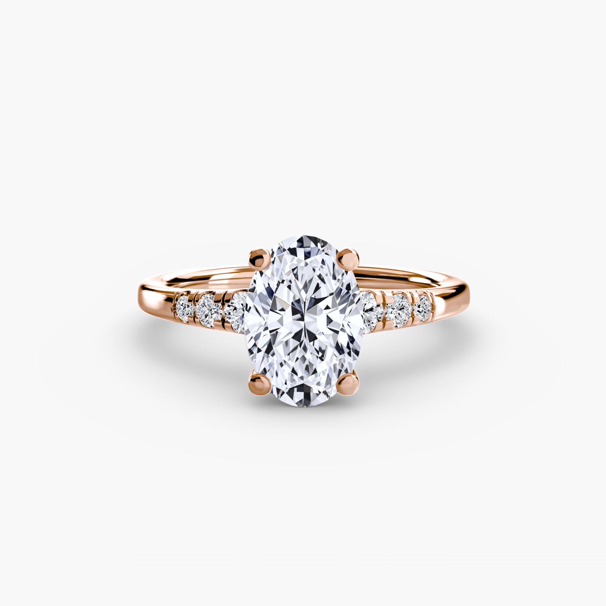 Shoulder Accent Solitaire