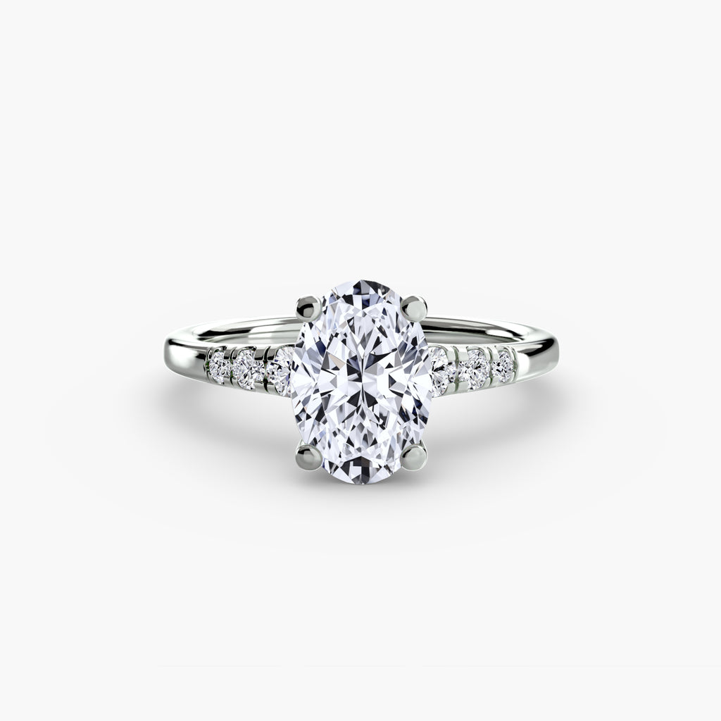 Shoulder Accent Solitaire