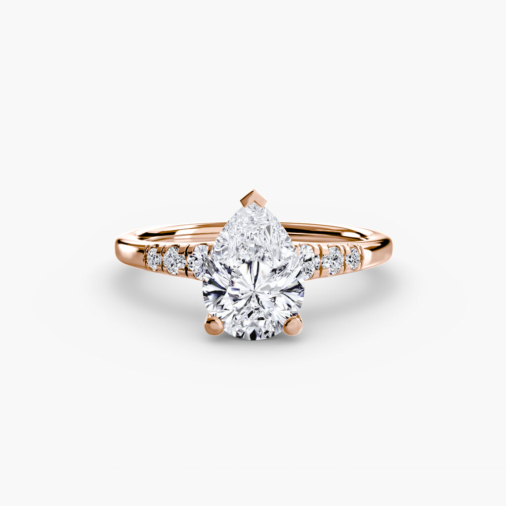 Shoulder Accent Solitaire