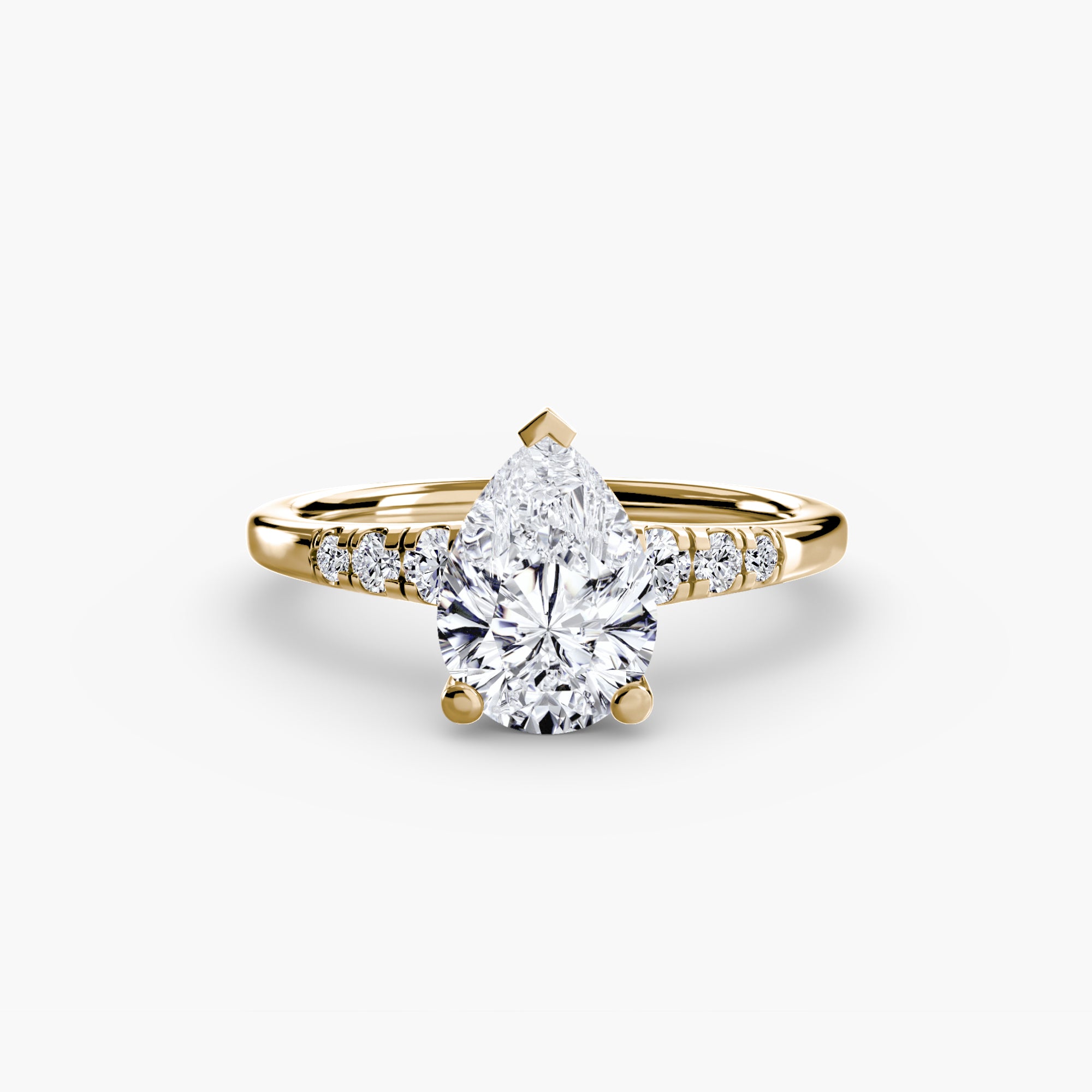 Shoulder Accent Solitaire