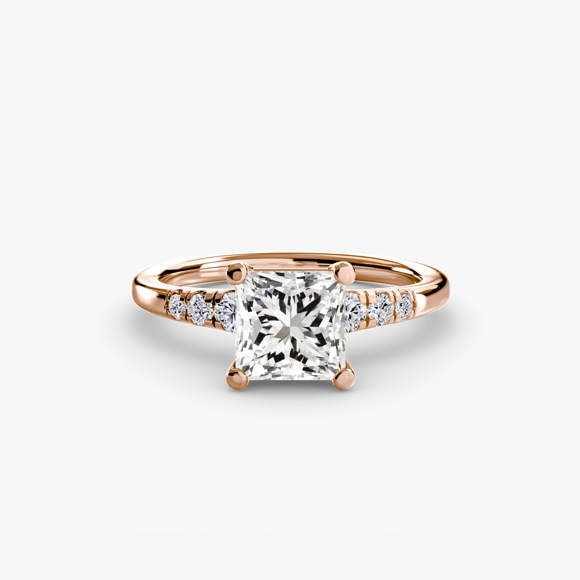Shoulder Accent Solitaire