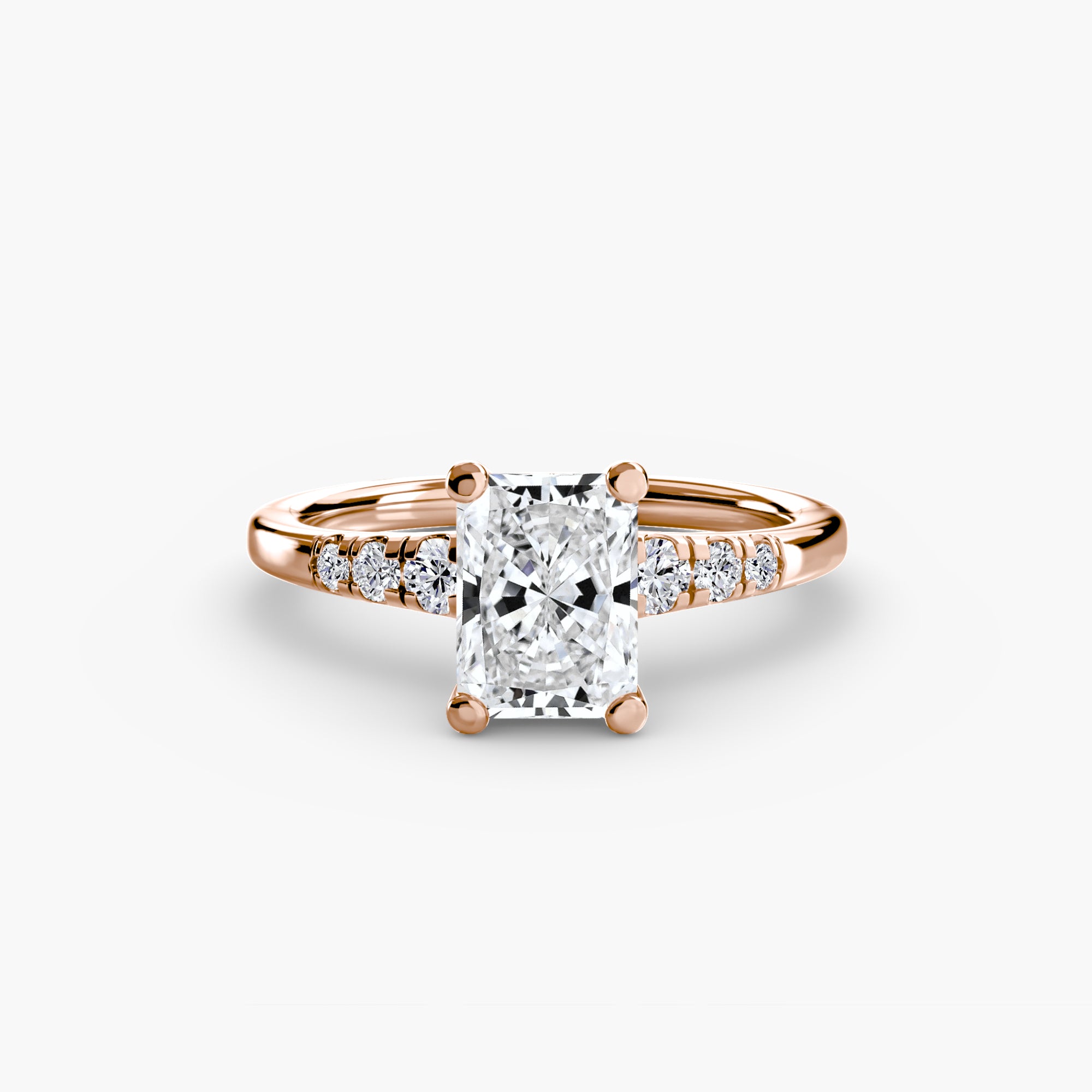 Shoulder Accent Solitaire