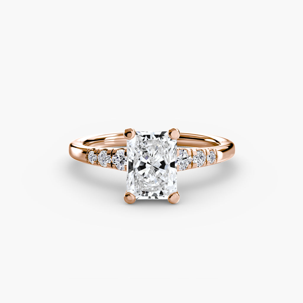 Shoulder Accent Solitaire