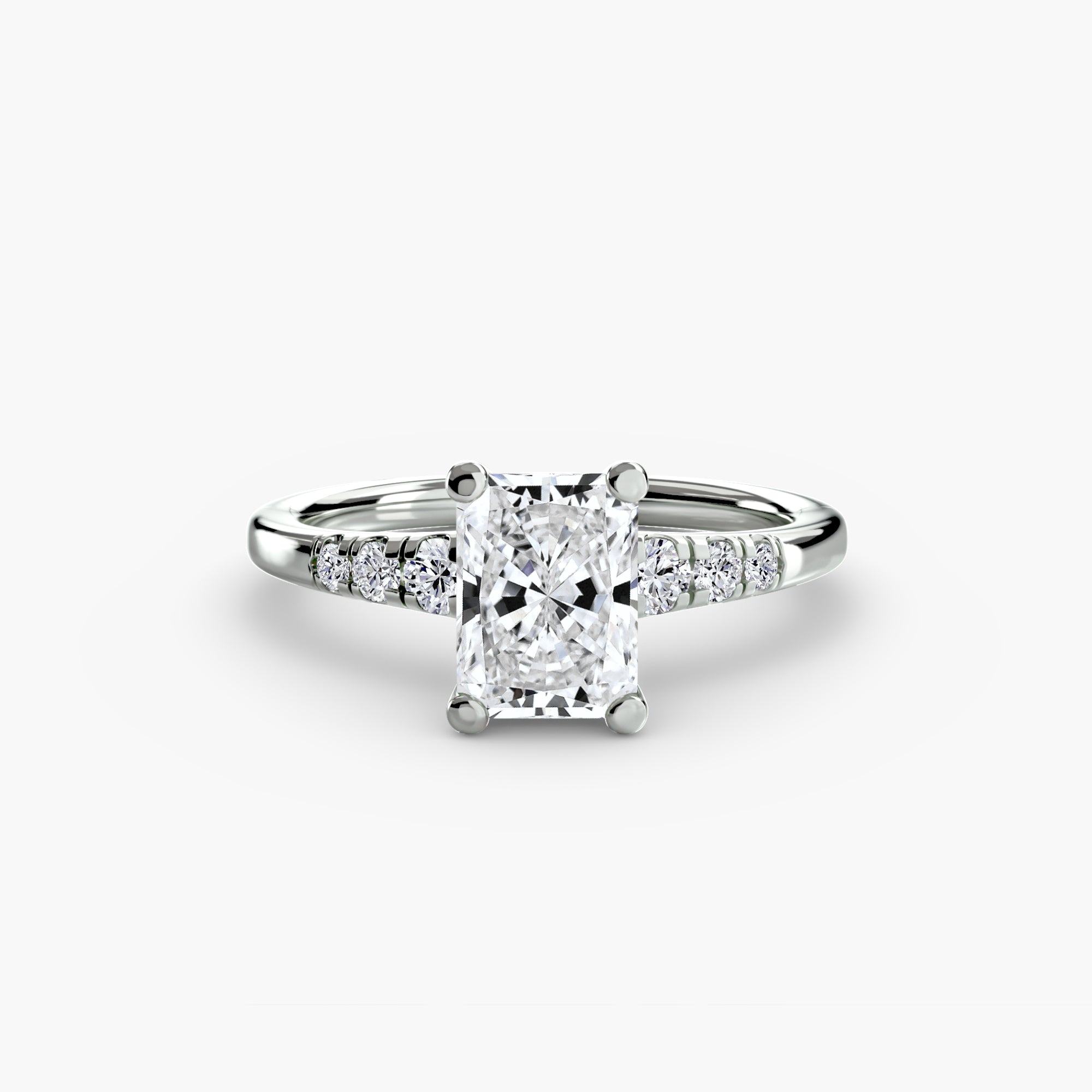 Shoulder Accent Solitaire