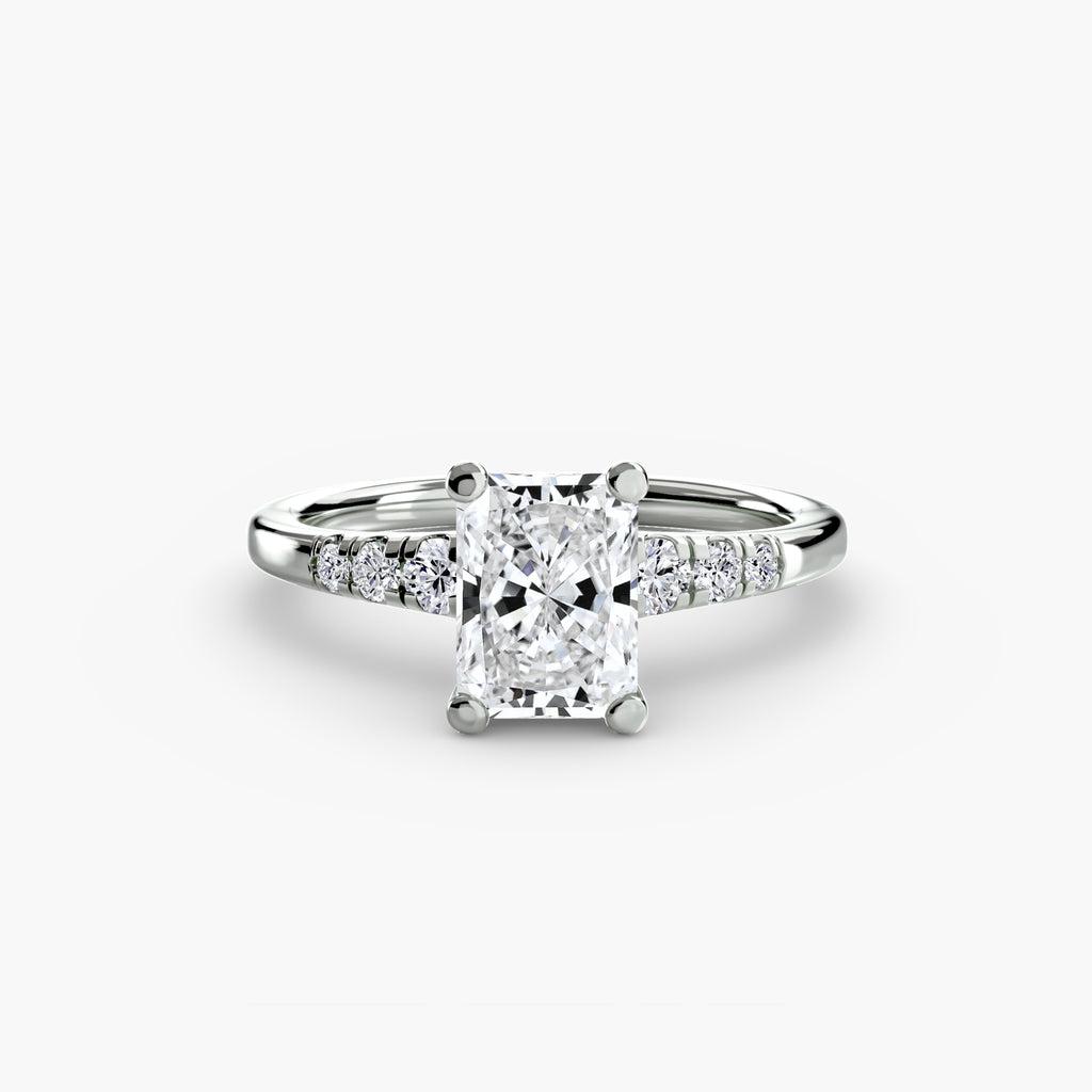 Shoulder Accent Solitaire